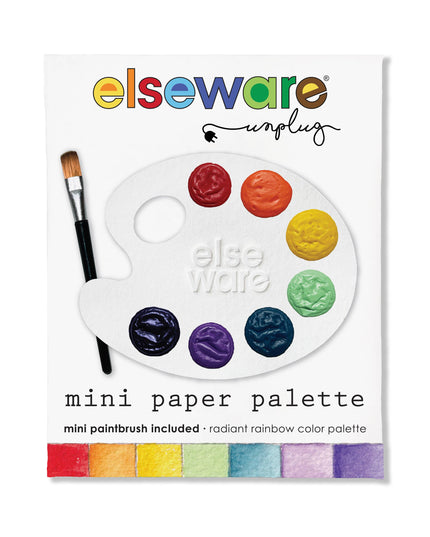 Radiant Rainbow Mini Watercolor Paper Palette