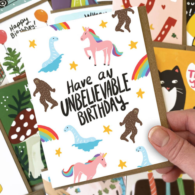 Unbelievable Birthday Card
