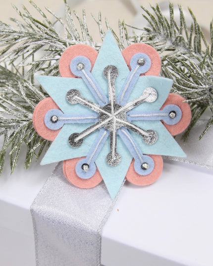 Stitched Snowflake Deep Etch Die