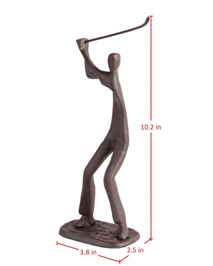Golfer Sculpture