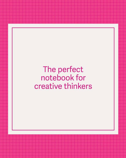 Grids & Guides Pink Notebook