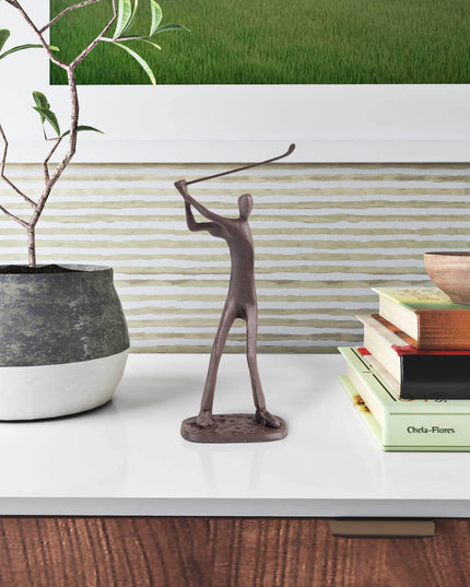 Golfer Sculpture