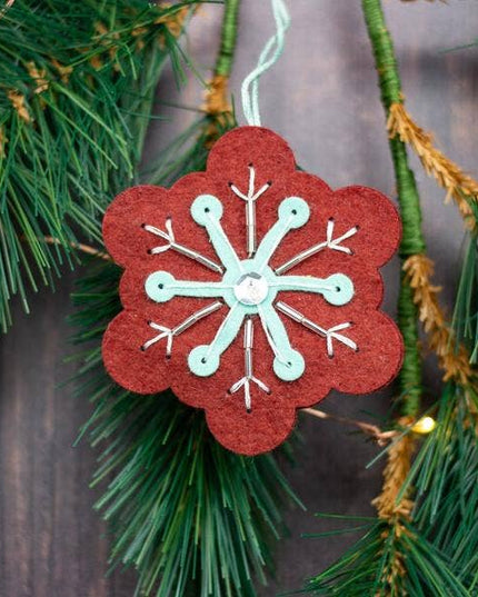 Stitched Snowflake Deep Etch Die
