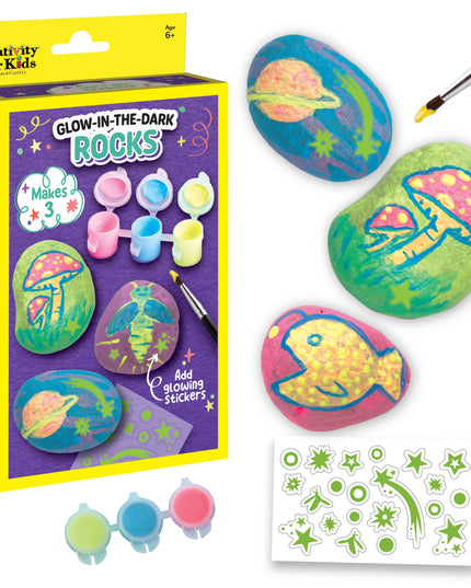 Glow-in-the-Dark Rocks Mini Craft