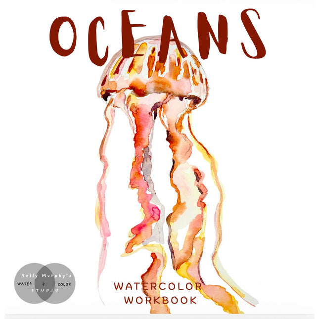 Oceans Watercolor Workbook 