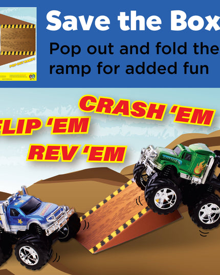 Decorate 2 Monster Trucks Craft Kit for Kids