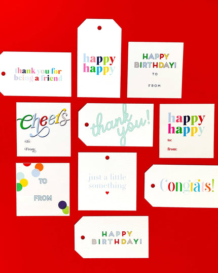 Gift Tag + Sticker Set