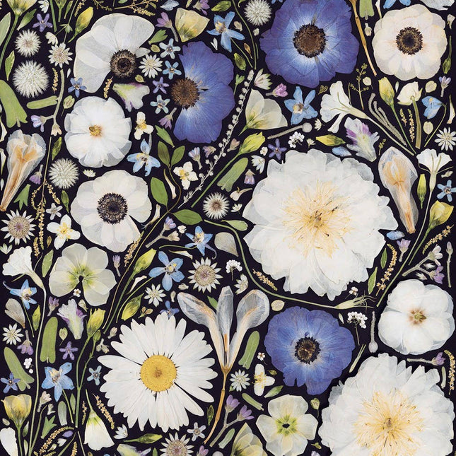 Beautiful Blooms Wrapping Paper Book