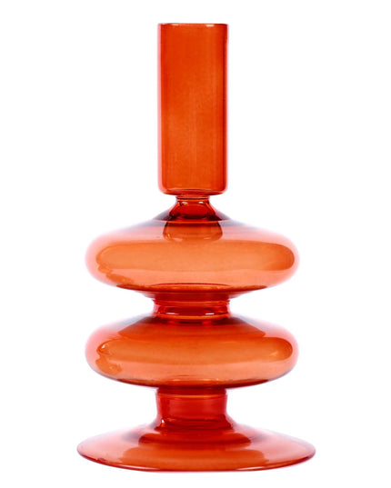 Retro Wavy Candle Holder