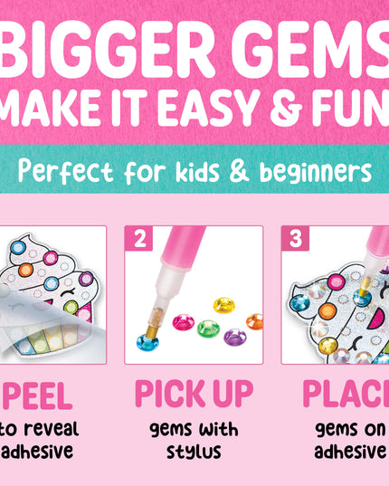 Big Gem Diamond Painting Stickers Mini Kit