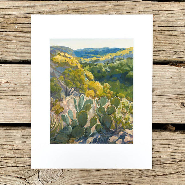 Texas Hill Country Print