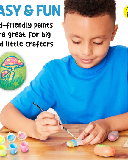 Glow-in-the-Dark Rocks Mini Craft