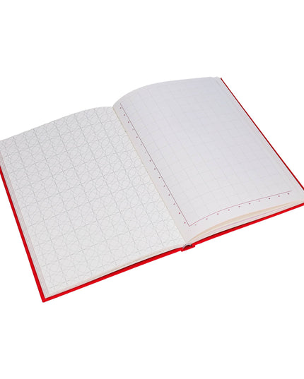 Grids & Guides Pink Notebook