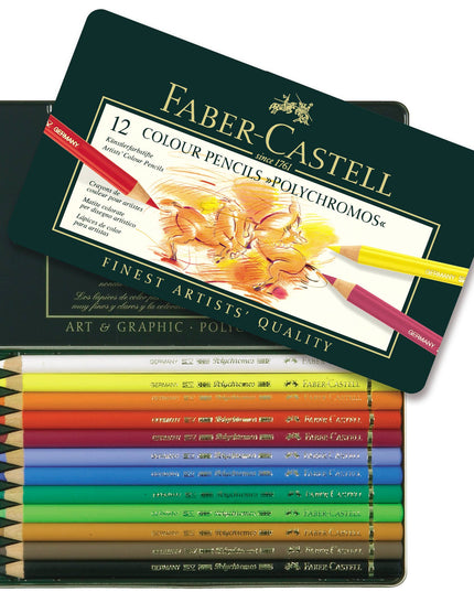 Polychromos Artists' Color Pencils Set of 12