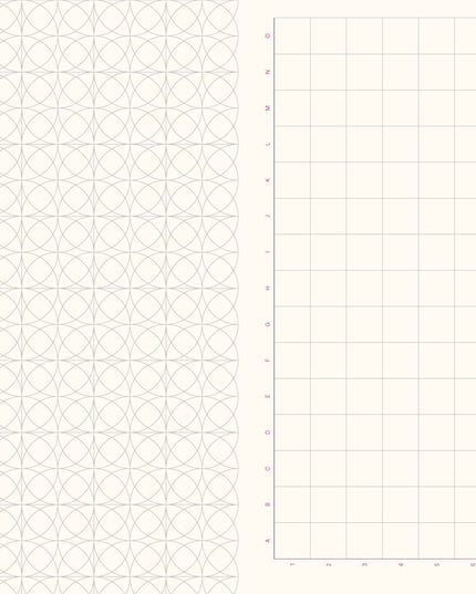 Grids & Guides Pink Notebook