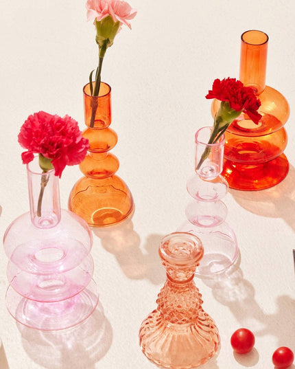 Retro Wavy Candle Holder