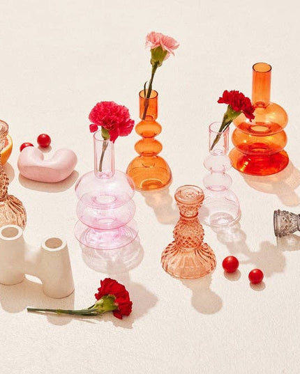 Retro Wavy Candle Holder