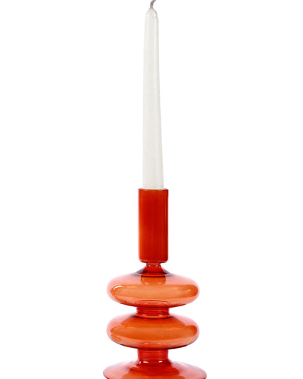Retro Wavy Candle Holder
