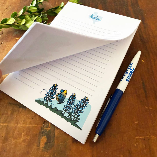 Texas Bluebonnets Notepad