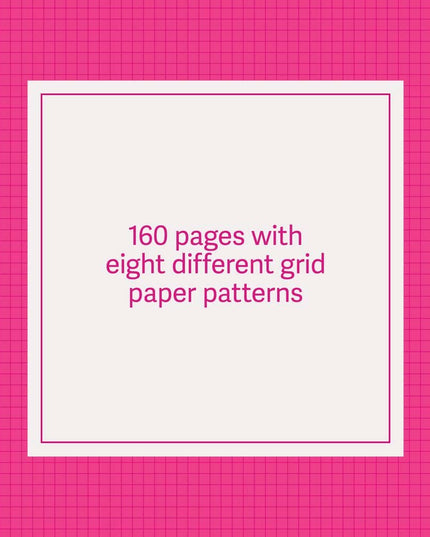 Grids & Guides Pink Notebook