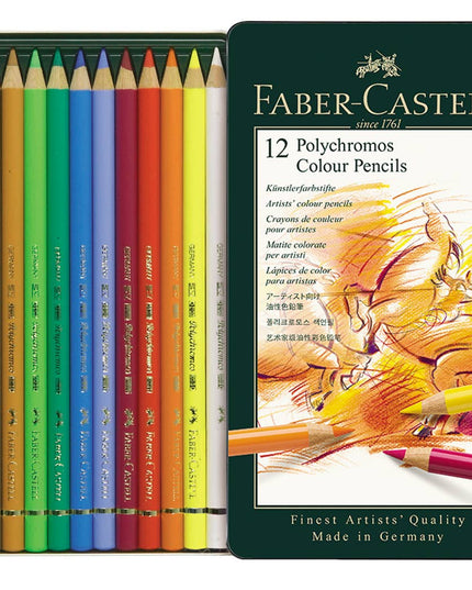 Polychromos Artists' Color Pencils Set of 12