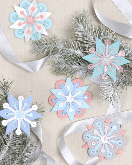Stitched Snowflake Deep Etch Die
