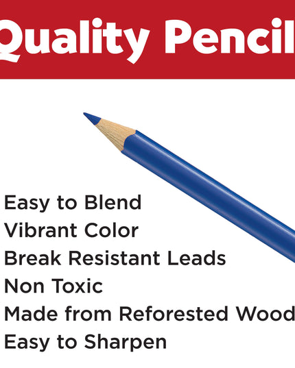 Triangular Colored Pencils EcoPencils Set
