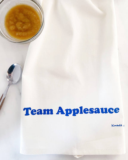 Reversible Hanukkah Team Applesauce / Team Sour Cream Towel