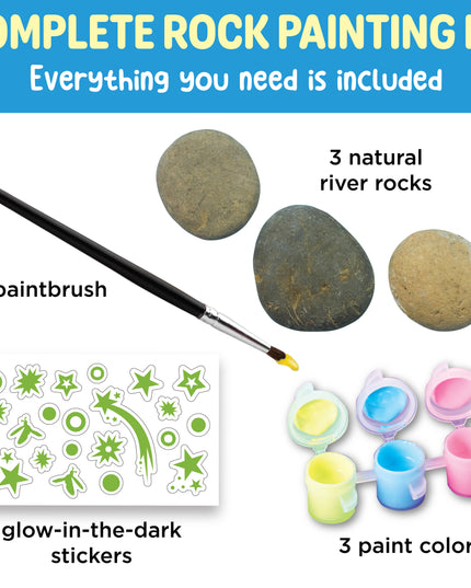 Glow-in-the-Dark Rocks Mini Craft