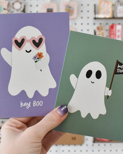 Hey Boo Card